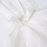 Coquette White Backless Top
