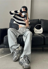 Comfy High Waist Solid Color Pants