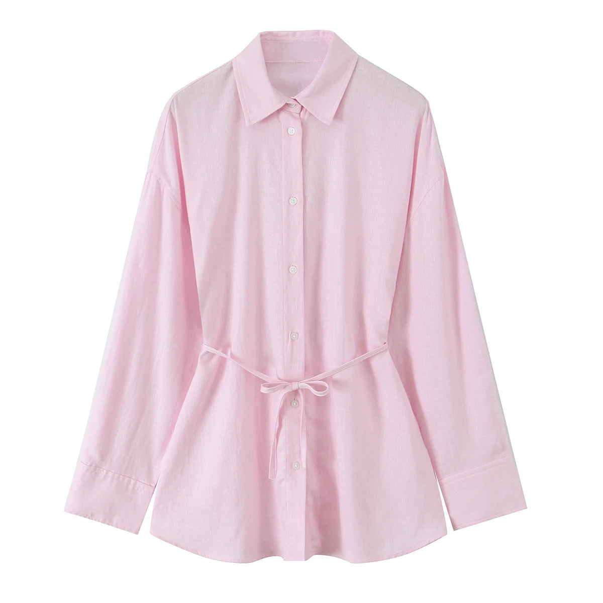 Loose Elegant Casual Lady Shirts