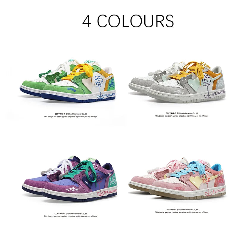 Breathable Hip Hop Punk School Sneakers