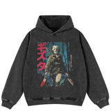 Killer Anime Girl Black Hoodie