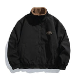 Fleece Bomber Puffer Jacket