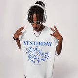 Gestern Cat Print T-Shirt