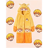 Anime Cute Cartoon Pattern Bathrobe set