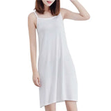 Soft Girl Solid Color Midi Dress
