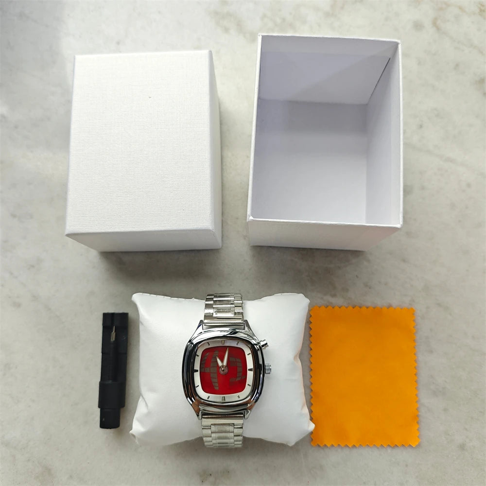 Men Casual Square Quartz Watch