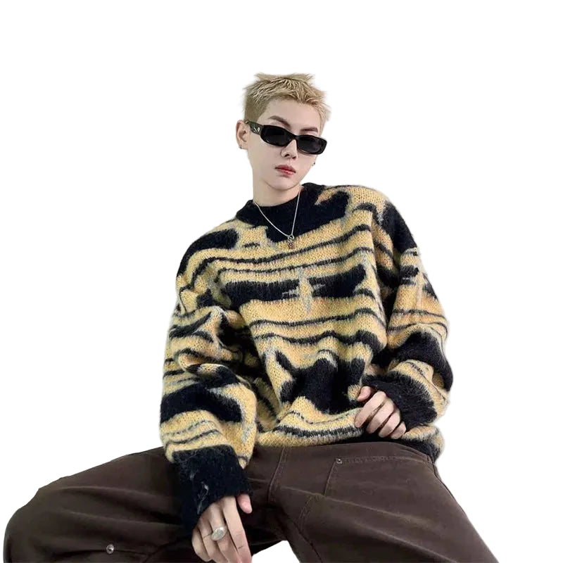 Star Cozy Warm Fuzzy Sweater