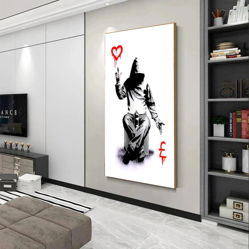 Modern Street Graffiti Art Poster