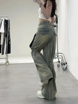 Women's Hip Wide Leg Jeans