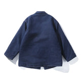 Vintage Denim Padded Jacket