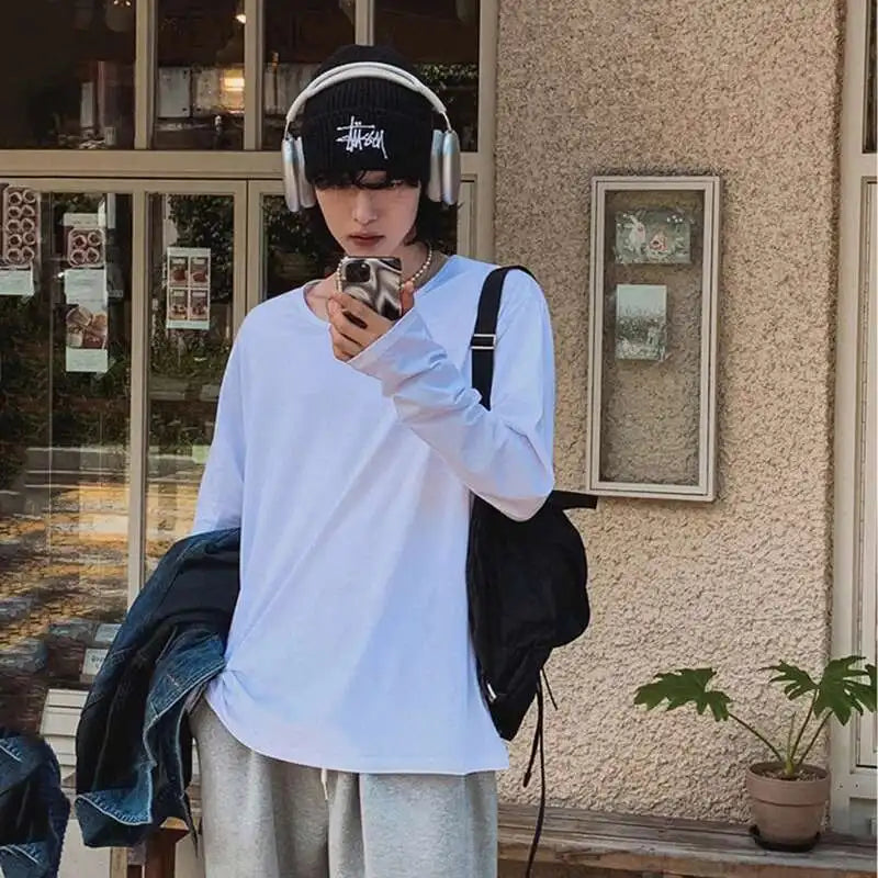 Korean Style Casual Long T-Shirt
