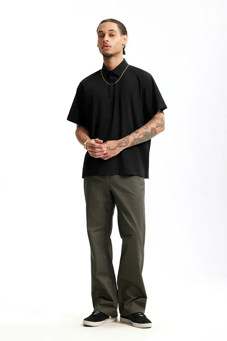 Basic Color Quick Dry Polo T-Shirt