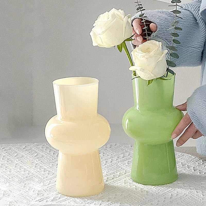Creative Glass Flower Vintage Vase
