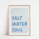 Simple Trendy Text Printing Poster