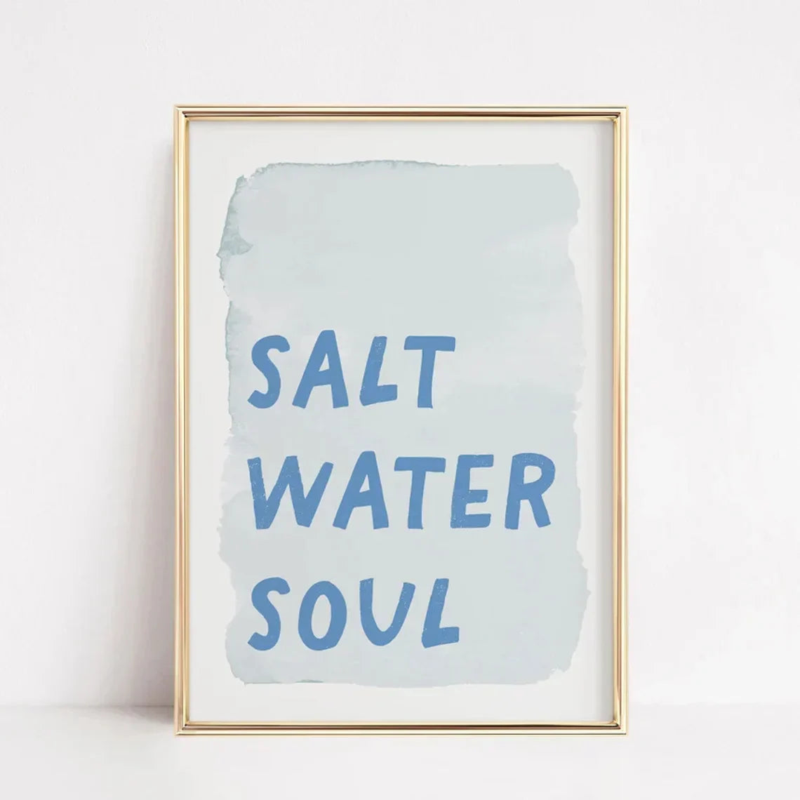 Simple Trendy Text Printing Poster