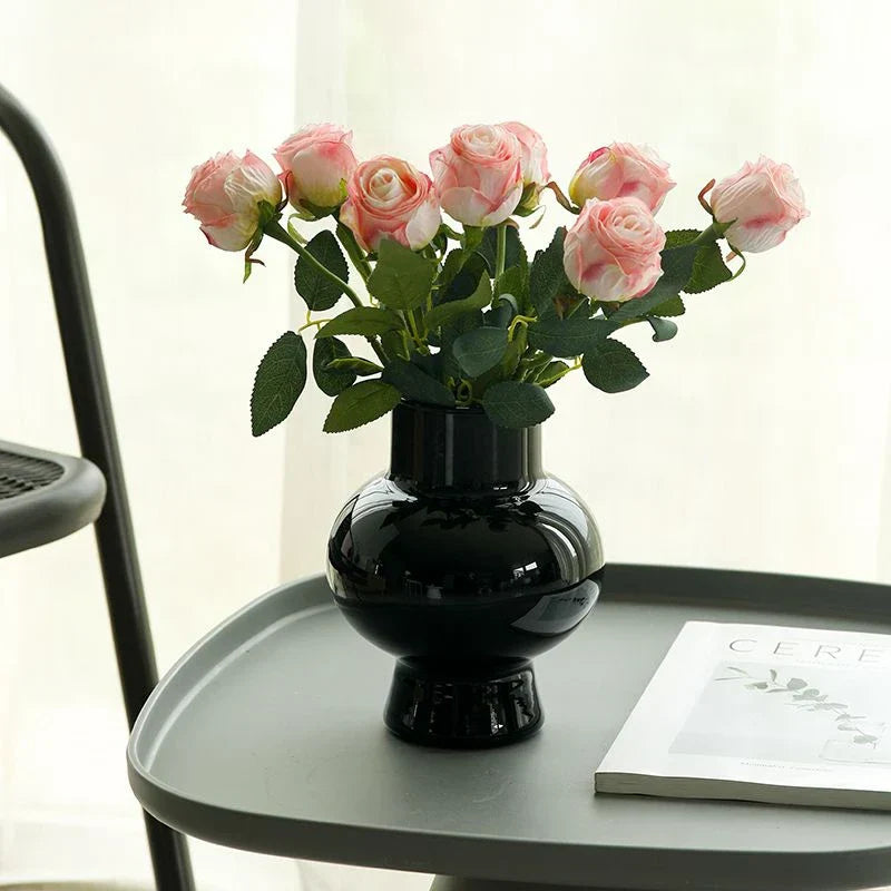 Creative Glass Flower Vintage Vase