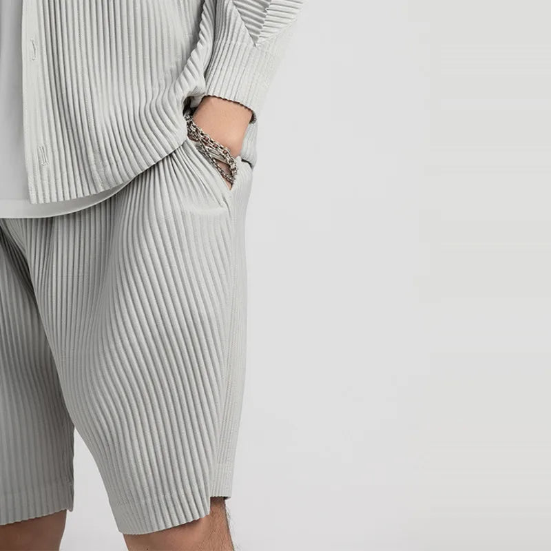 Casual Oversized Pleated Short