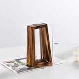 Vintage Wooden Hydroponic Vintage Vase