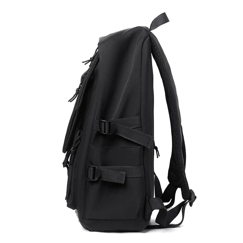 Polyester Solid Color School Backpack