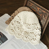 Handmade Knitted Hollow Out Beanie