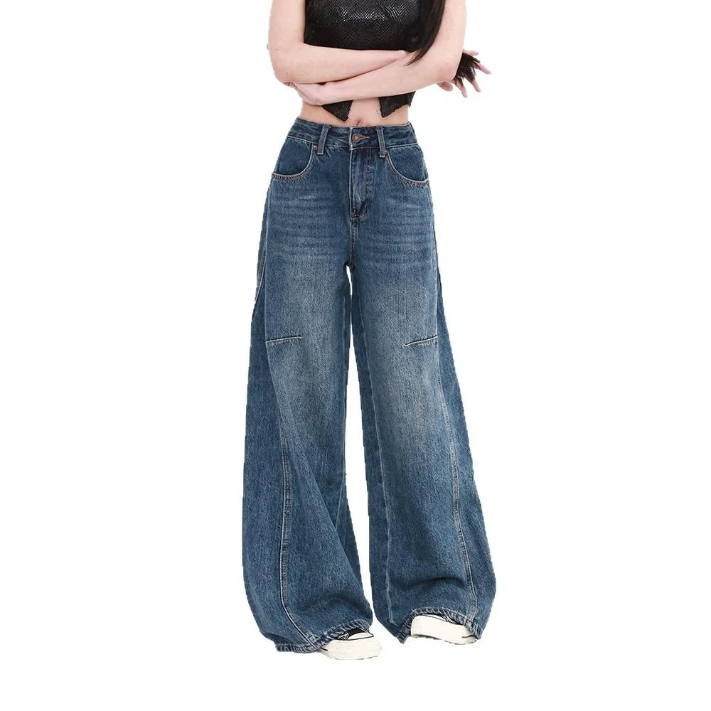 Women's Vintage High Waisted Jeans