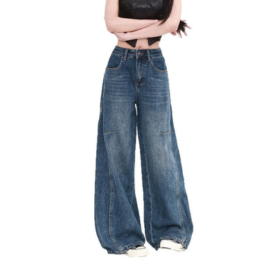 Women's Vintage High Waisted Jeans