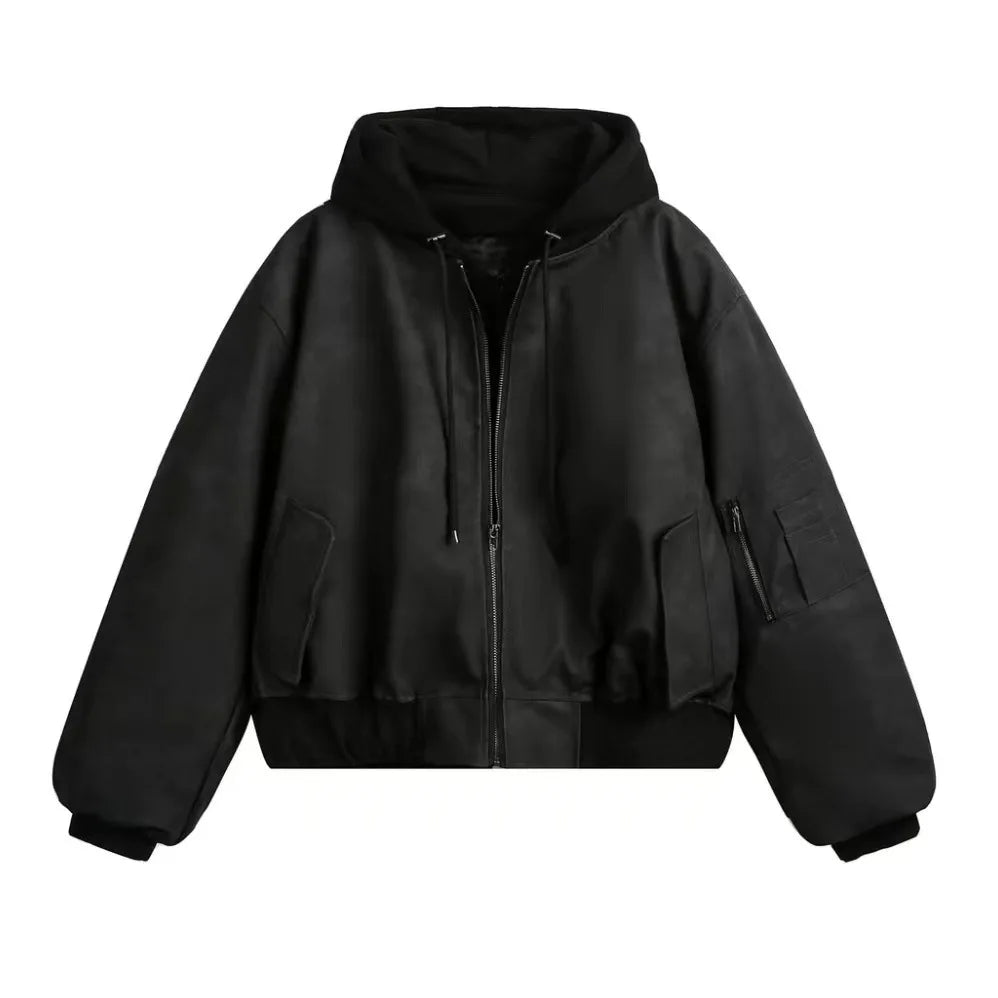 Two-layered Leather Jacket