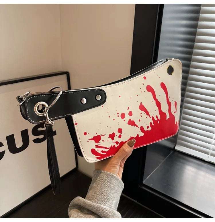 Bloody Knife Clutch Bags