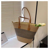 Large Basket Shape Shoulder Bag