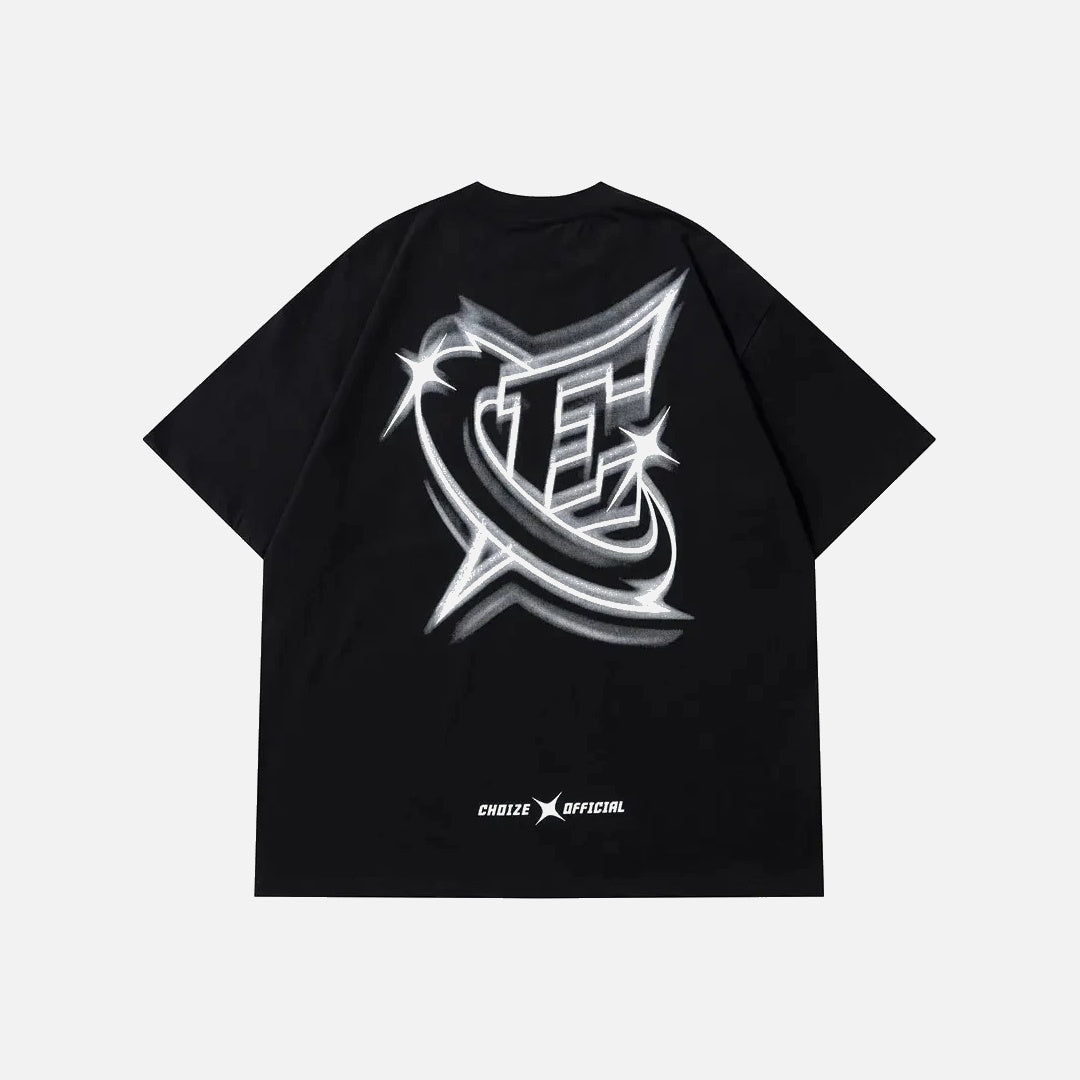 Star Letter Oversized T-shirt