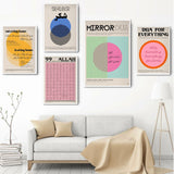 Retro Arabic Bauhaus Posters