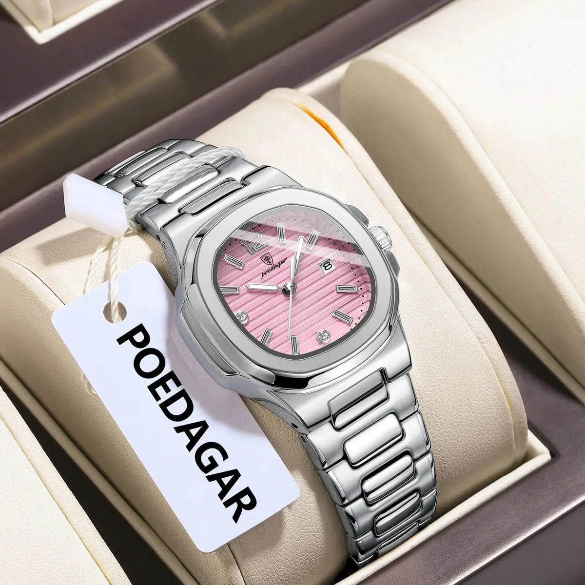 Luxury Square Wristwatch