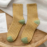 Plaid Retro Thick Socks