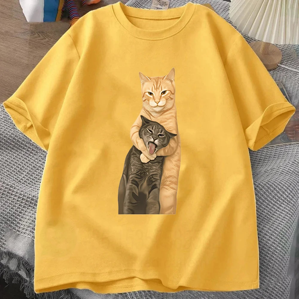Y2K Hug Cats Tee