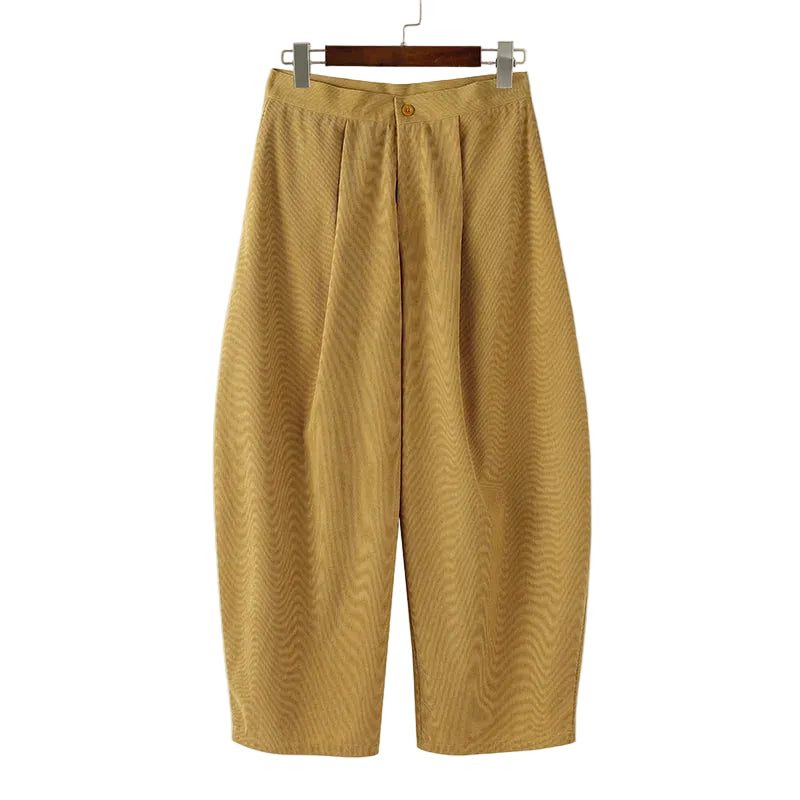 Y2K Wide Leg Corduroy Pants