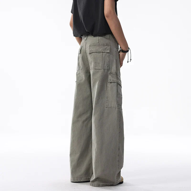 Straight Casual Cargo Pants