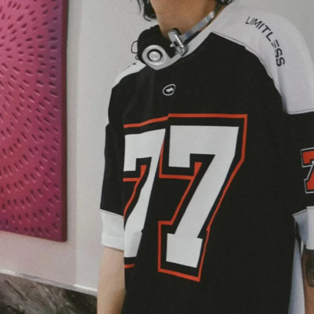 77 American Style Sport Jersey T-Shirt
