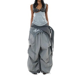 Y2K Wide Leg Retro Cargo Pants