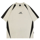 American Sports Splicing T-Shirt