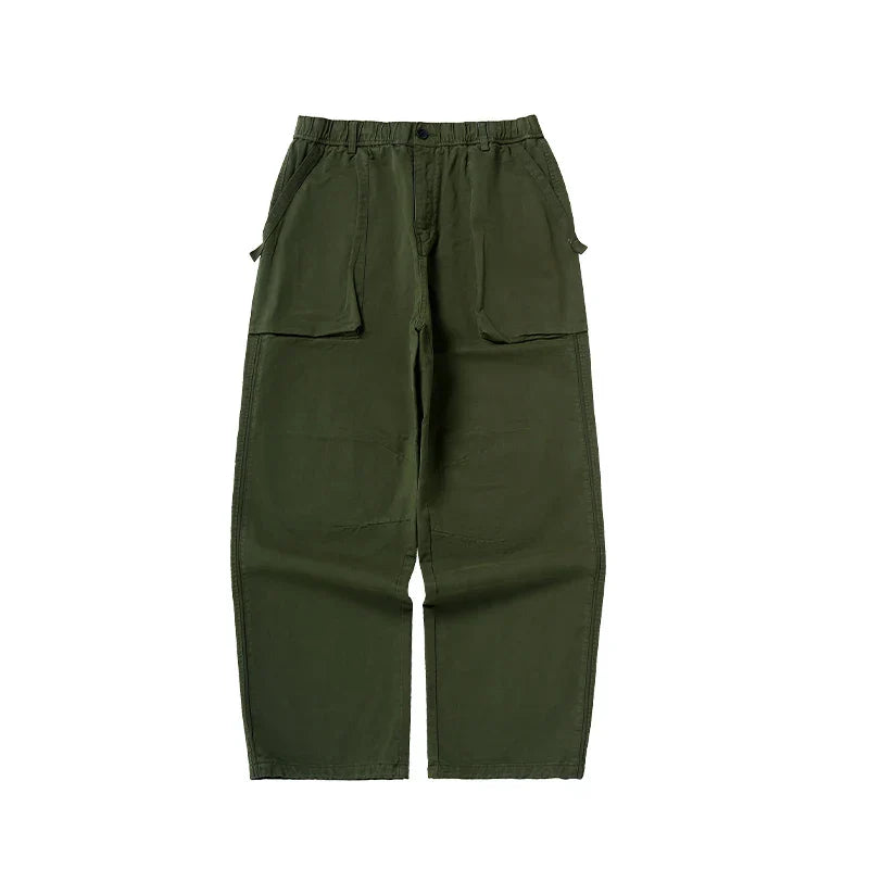 Pantalones cargo de calle de corte alto