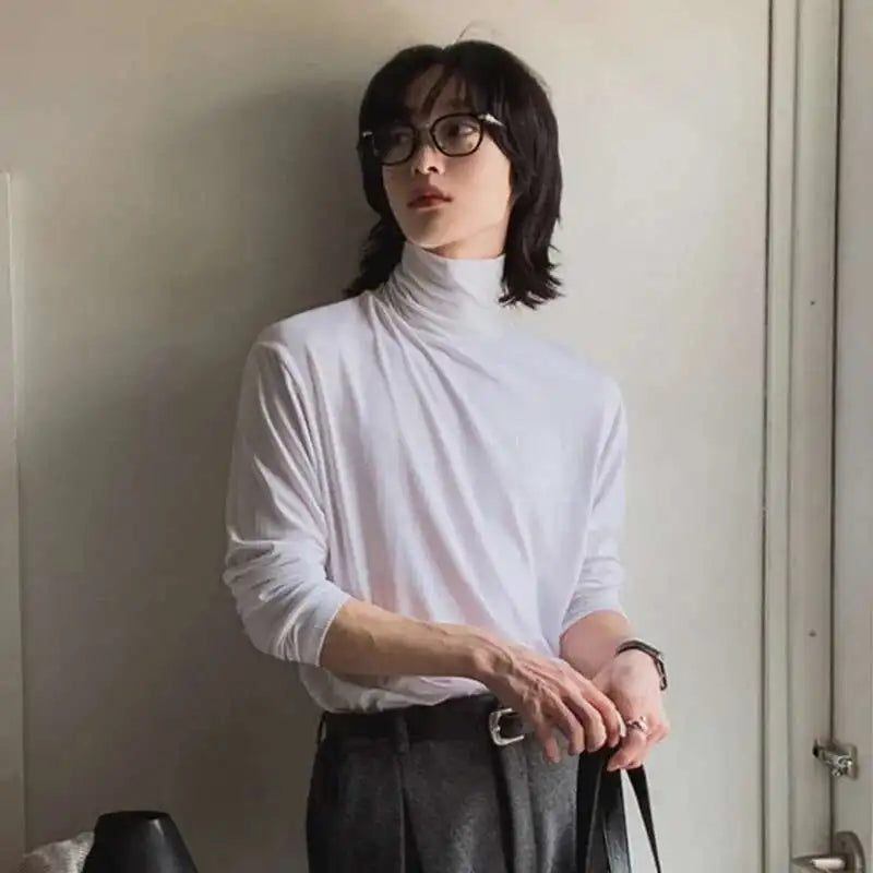 Women Solid Color Korean Style Long T-Shirt