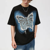 Butterfly Tassel Patch T-Shirt