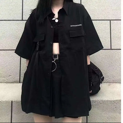 Y2K Chain Shirt