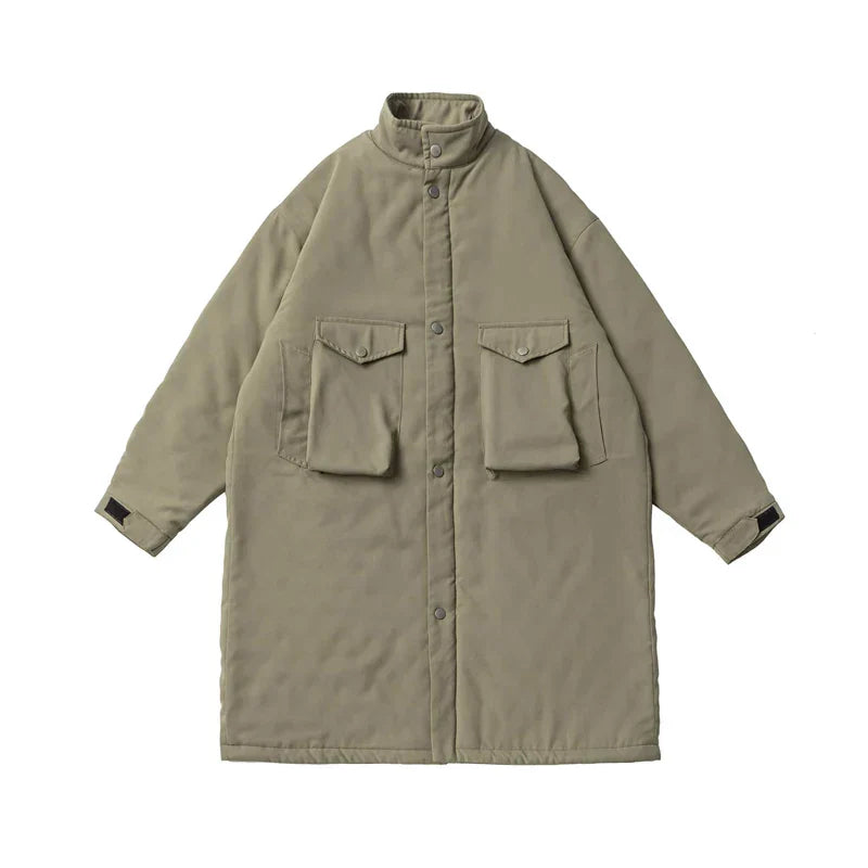 Long Warm Padded Coat