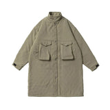 Long Warm Padded Coat