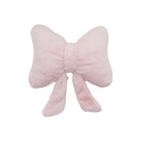 Pink Bow Ribbon Couch Pillow