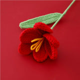 Vintage Tulips Crochet Flowers Handmade