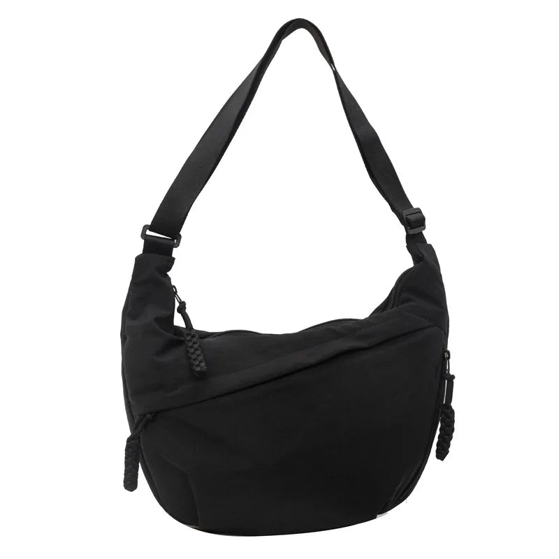 Y2K Nylon Fabric Women's Shoulder Bag