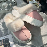 Indoor Fluffy Thick Sole Uggs Slippers