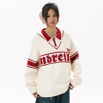 Sportlicher Oversized Strickpullover